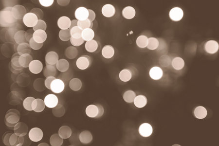 Abstract bokeh lights create a soft and dreamy background effectの写真素材