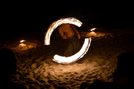 Fire Showの写真素材