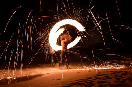 Fire Showの写真素材