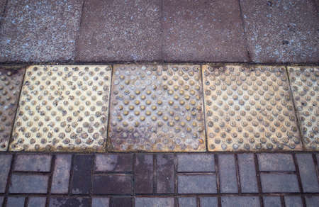 Rail stop path tiles