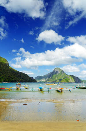 Paradise beach. Sea and sky.の写真素材
