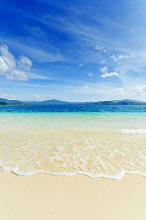 Paradise beach. Sea and sky.の写真素材