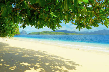 Paradise beach. Sea and sky.の写真素材