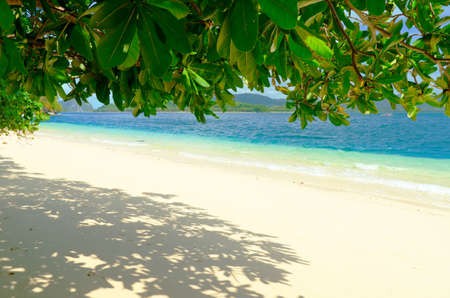 Paradise beach. Sea and sky.の写真素材