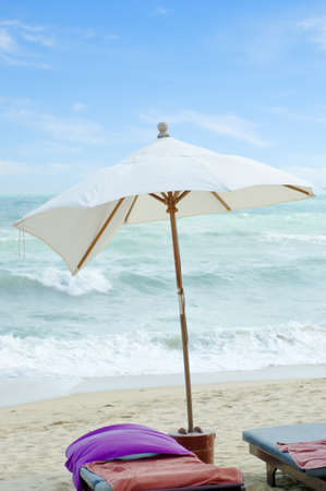Beautiful tropical beach. Sunny day.の写真素材
