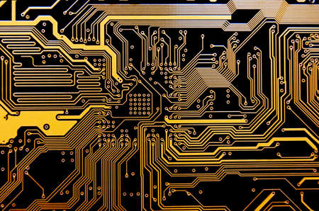 abstract modern IT technology conseptの写真素材
