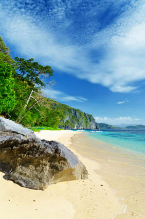 Paradise beach. Sea and sky.の写真素材