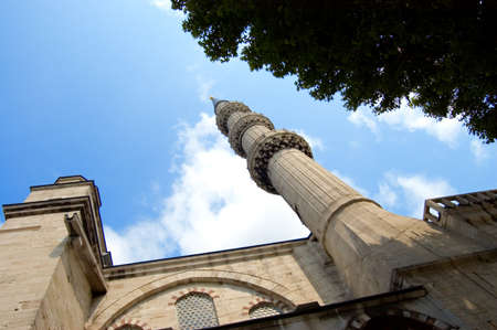 old big mosque in istanbulの写真素材