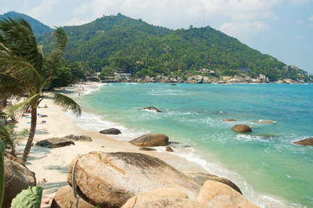 Beautiful tropical beach. Sunny day.