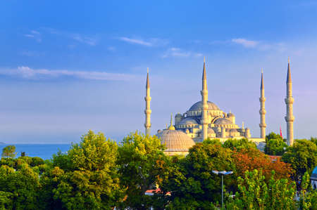 Istanbul in sunset. City landscape.の写真素材
