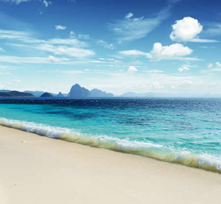 Beautiful seascape. Sky and sea.の写真素材