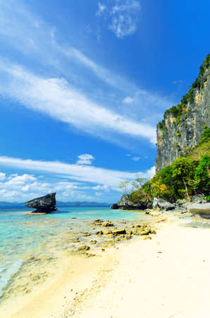 Beautiful seascape. Sky and sea.の写真素材