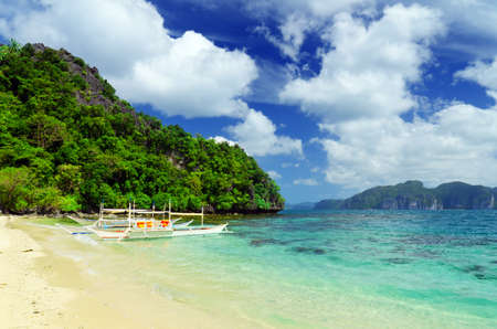Beautiful seascape. Sky and sea.の写真素材