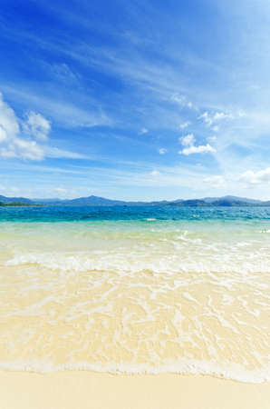 Paradise beach. Sea and sky.の写真素材