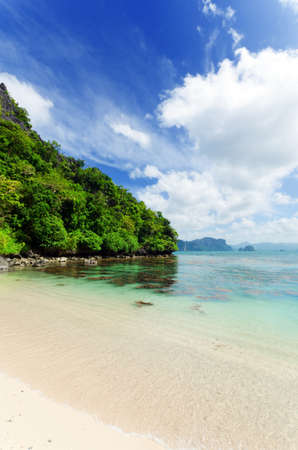 Beautiful seascape. Sky and sea.の写真素材
