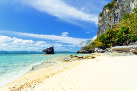 Beautiful seascape. Sky and sea.の写真素材