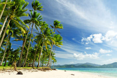 Beautiful seascape. Sky and sea.の写真素材