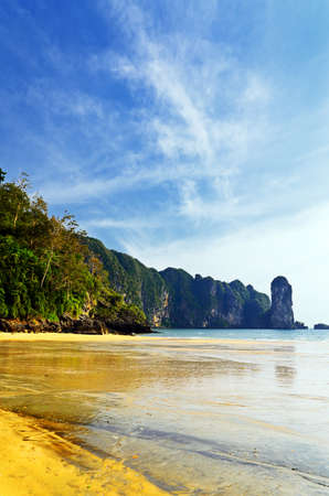 Tropical landscape. Krabi Province. Thailand.の写真素材