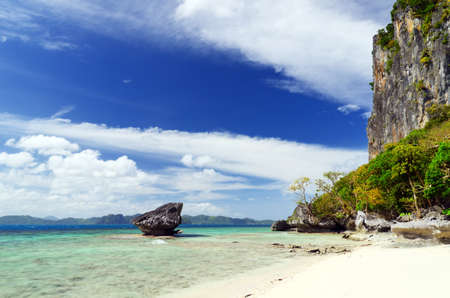Beautiful seascape. Sky and sea.の写真素材
