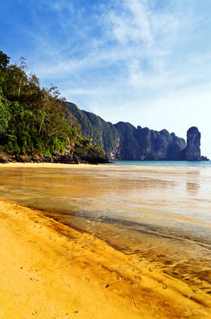 Tropical landscape. Krabi Province. Thailand.の写真素材