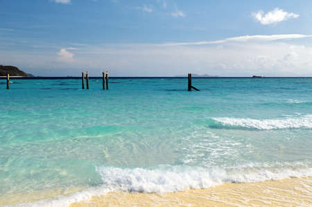 Beautiful tropical landscape. Lipe island, Thailand.の写真素材