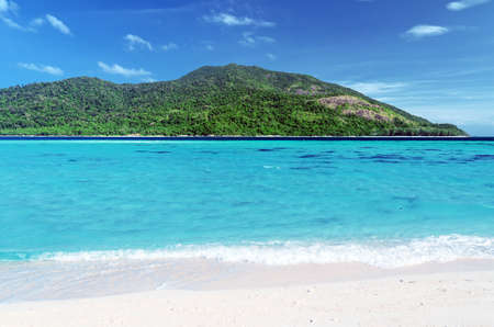 Beautiful tropical landscape. Lipe island, Thailand.の写真素材