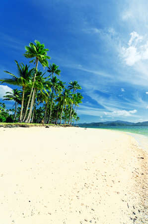 Beautiful tropical seascape  Sky and sea の写真素材