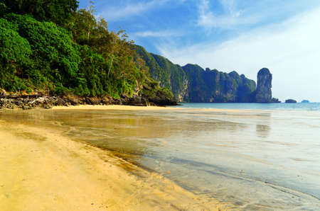 Tropical landscape  Krabi Province  Thailand の写真素材