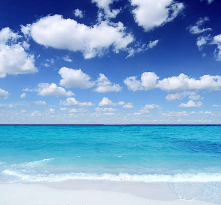 Tropical beach  Blue sky and clear water の写真素材