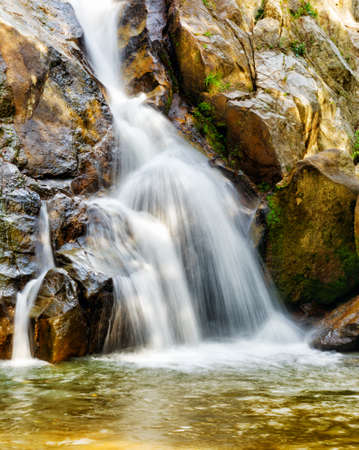 Hin Lad Waterfall. Koh Samui, Thailand.の写真素材
