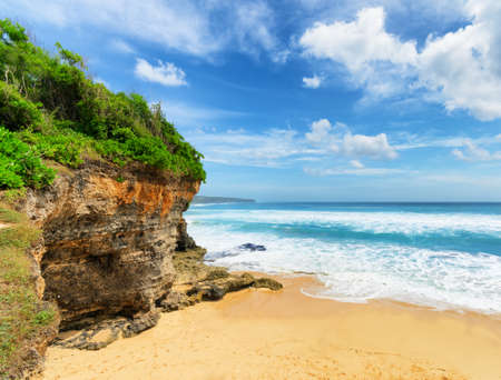 Coast of Bali Island, Indonesia の写真素材