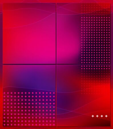 four parts abstract backgroundの写真素材