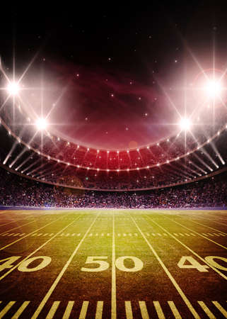 American football stadiumの写真素材