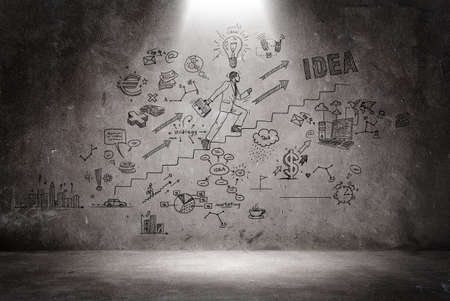 Business doodlesの写真素材