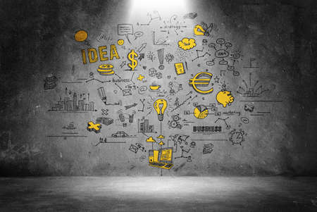 Business doodlesの写真素材