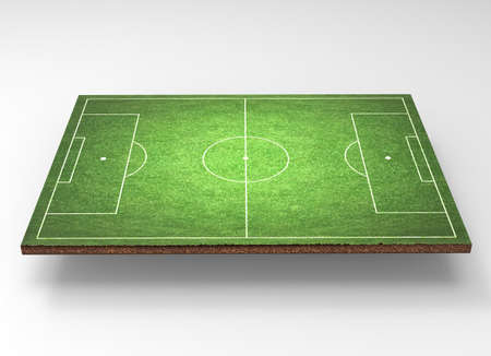 soccer fieldの写真素材