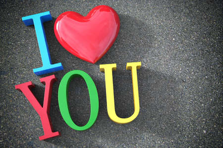 I love youの写真素材