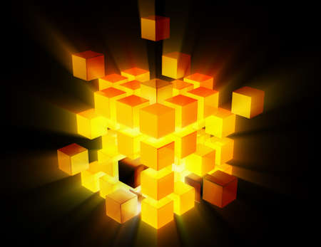 Cube abstract