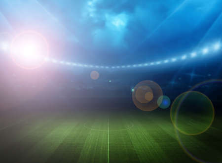 Stadium lightの写真素材