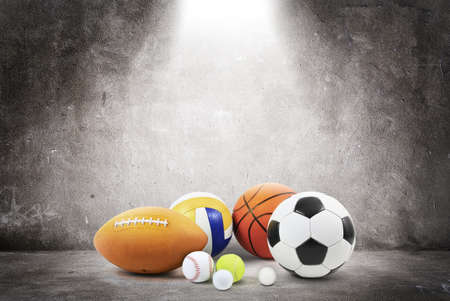 sports balls conceptの写真素材