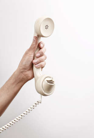 Hand and phoneの写真素材