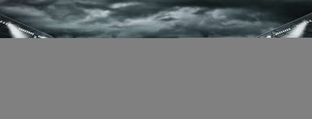 Stadium, an imaginary stadium is modeled and rendered.の写真素材