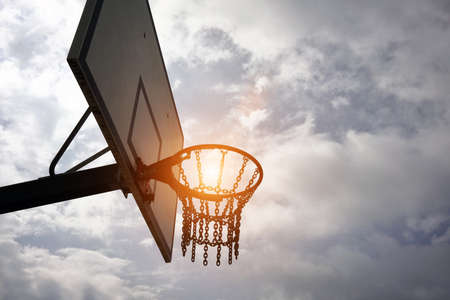 Basketball hoopの写真素材