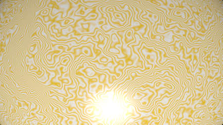 Simple light ORANGE monochromic 3D curved abstract background image made of plain marble patterns with shadow perspectivesの写真素材