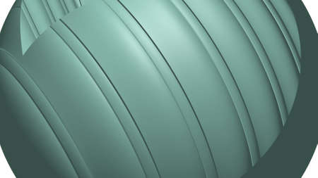 Colorful background of medium aqua marine on white made by 3D illustration of rough surface with texture and tornado shape inの写真素材