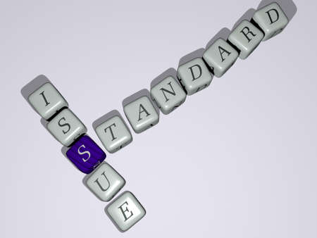 standard issue combined by dice letters and color crossing for the related meanings of the concept....