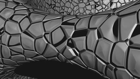 3D illustration of a background in GAINSBORO color with special texture of stones and grovel and...