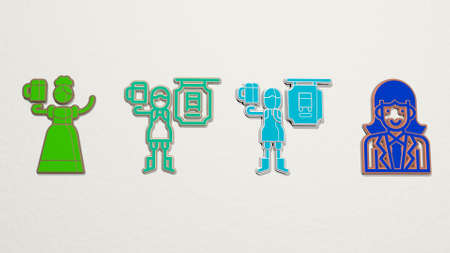 KEEPER made by 3D illustration.の写真素材