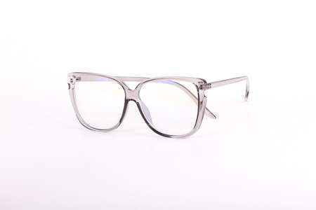 Smoked plastic frame lensesの写真素材