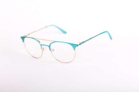 Llentes, sky blue metallic frameの写真素材